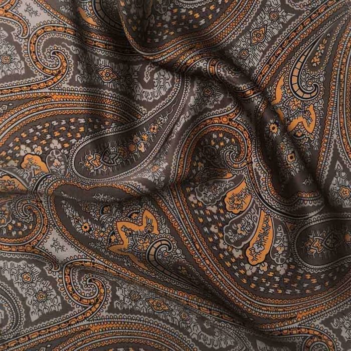 Lenço de Bolso Paisley Silk Tie